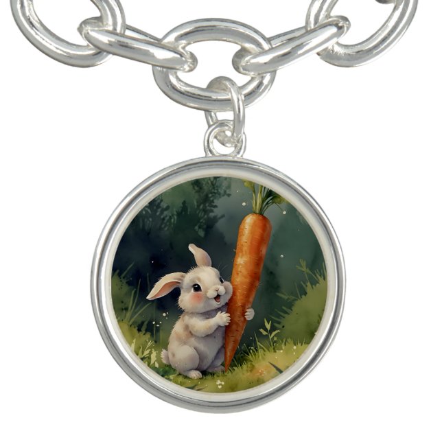 Meadow Bunny Dreams: Whimsical Bracelet  (Design)