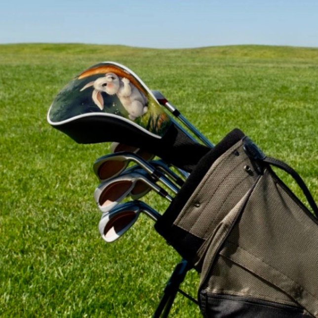 Meadow Bunny Dreams: Whimsical Golf Head Cover (Creator Uploaded)