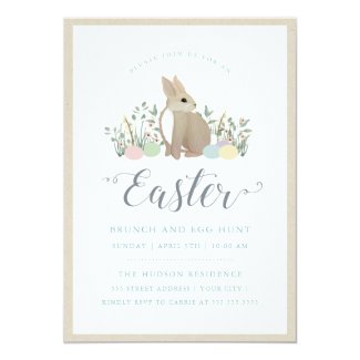 Meadow Bunny - Easter Invitation