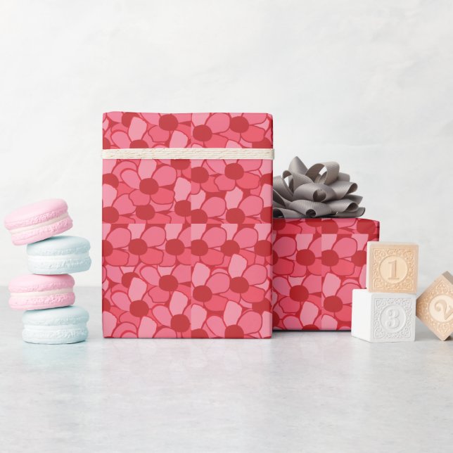 Meadow Flower Spring Summer Flowers Wrapping Paper (Baby Shower)