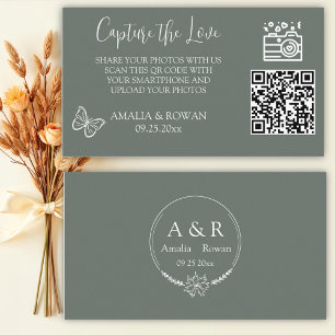 Meadow Flowers Capture the Love Enclosure Card