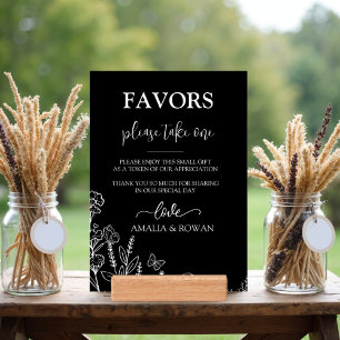 Meadow Flowers Favors Wedding Holder