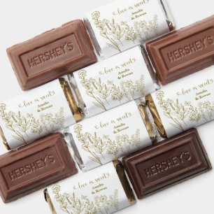 Meadow Flowers Love Is Sweet Hershey's Miniatures