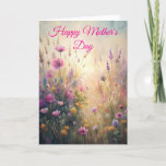 Meadow Flowers Mother&#39;s Day Holiday Card