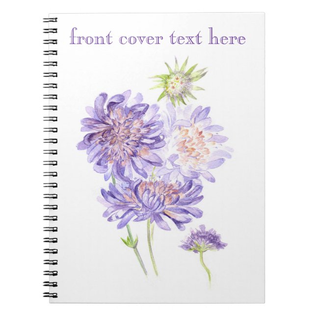 meadow flowers notebook (Front)