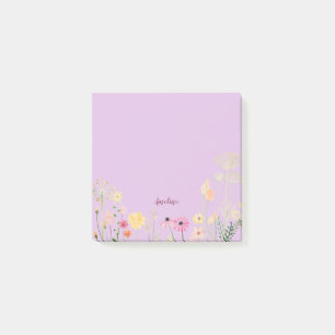 Meadow Flowers Post-it Notes