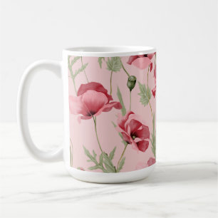 Meadow flowers prints country house  coffee mug