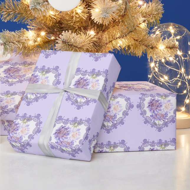meadow flowers wrapping paper (Holidays)