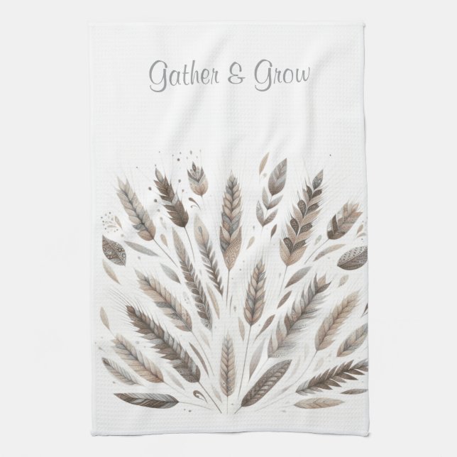 Meadow Harvest Kitchen Towel (Vertical)