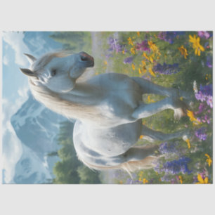 Meadow Horse Tissue Paper