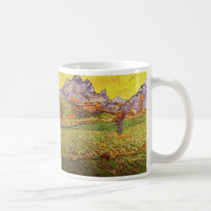 Meadow in Mountains by Vincent van Gogh Coffee Mug