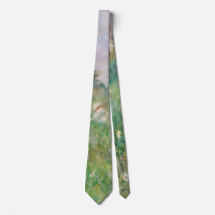 Meadow (La Prairie) - Pierre-Auguste Renoir Neck Tie