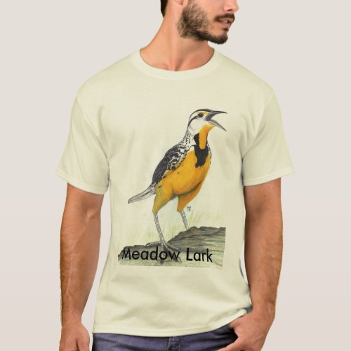 Meadow Lark Adult T_Shirt