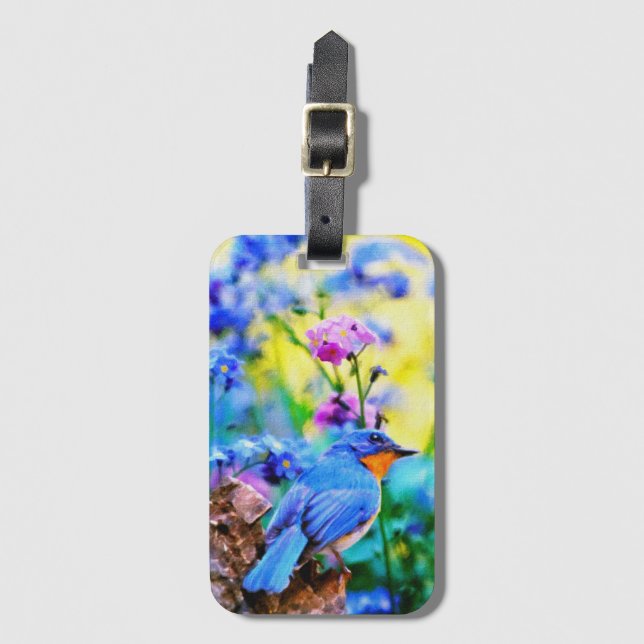 Meadow Melody Luggage Tag (Front Vertical)