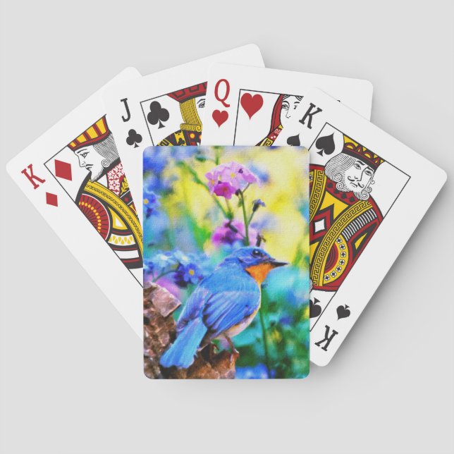 Meadow Melody Poker Cards (Back)