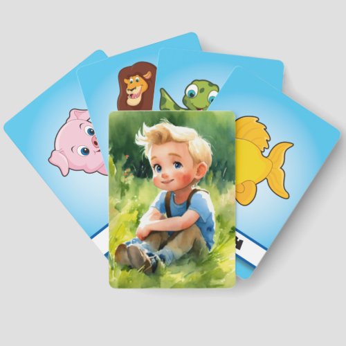 Meadow Moments Matching Playing Cards for Kids