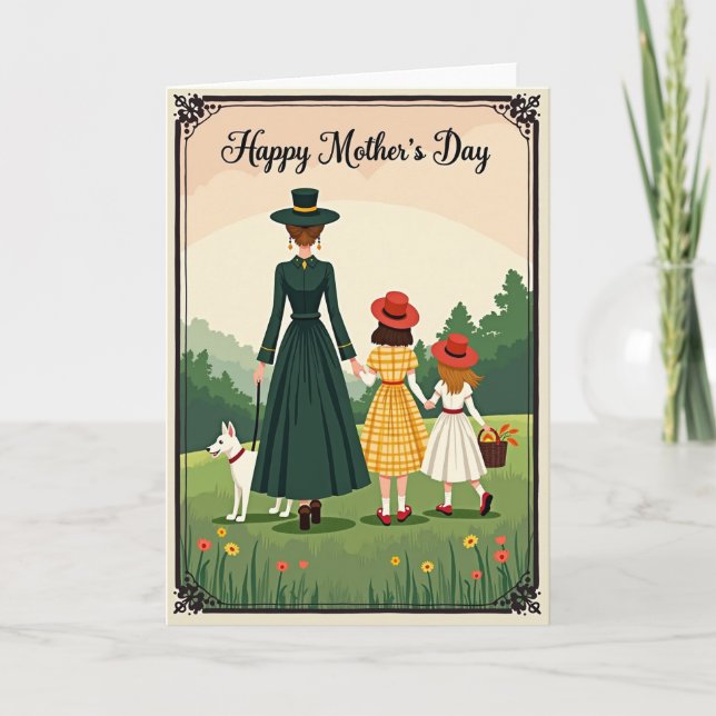 Meadow Mothers Day Family Card (Front)