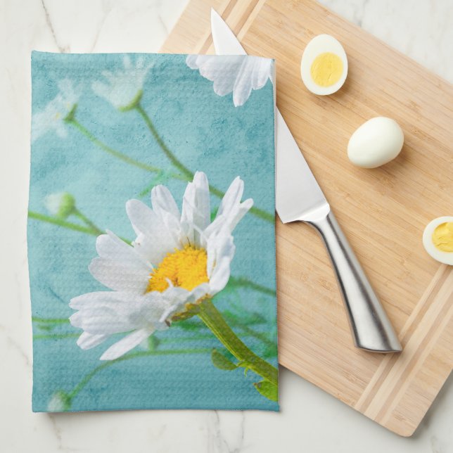 Meadow of Daisies Kitchen Towel (Quarter Fold)