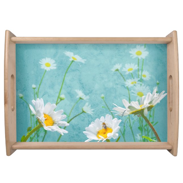 Meadow of Daisies Serving Tray (Front)