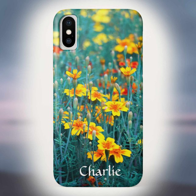 Meadow of Flowers Design Case-Mate iPhone Case (Creator Uploaded)