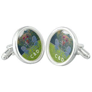 Meadow of Love Autumn Wedding Cufflinks