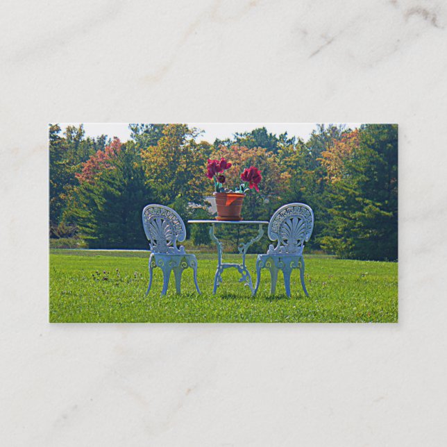 Meadow of Love Business Card (Front)