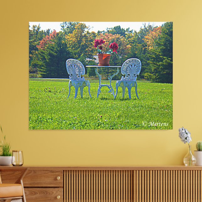 Meadow of Love Wrapped Canvas Print (Insitu(LivingRoom))