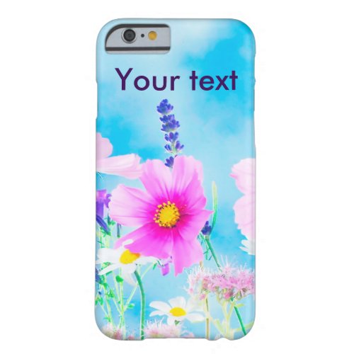 Meadow Of Wildflowers Barely There iPhone 6 Case