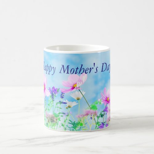 Meadow Of Wildflowers Happy Mothers Day Mug