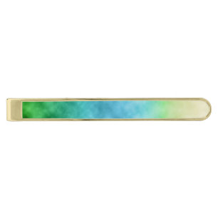Meadow Sky Gold Finish Tie Bar