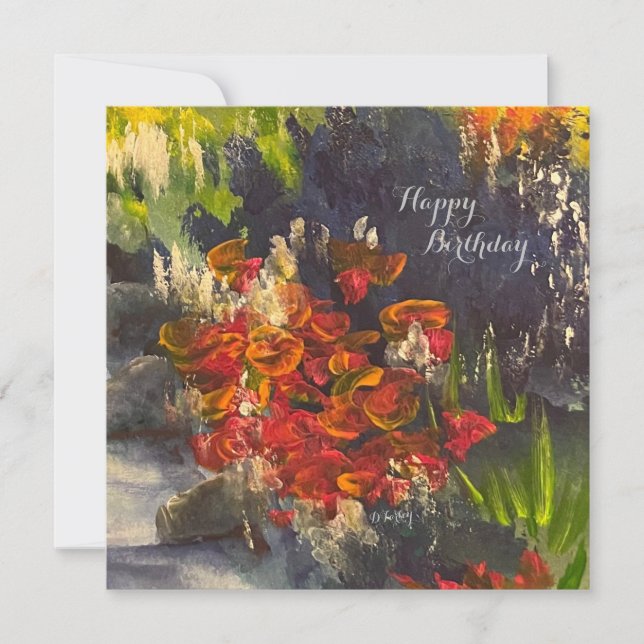 Meadow Stream Flat Card (Front)