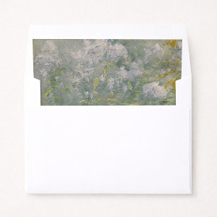 Meadow, vintage, fine art wedding  envelope liner