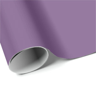 Meadow Violet Solid Color Print, Purple Wrapping Paper