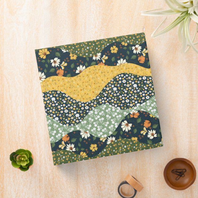 Meadow Waves 3 Ring Binder (In Situ)