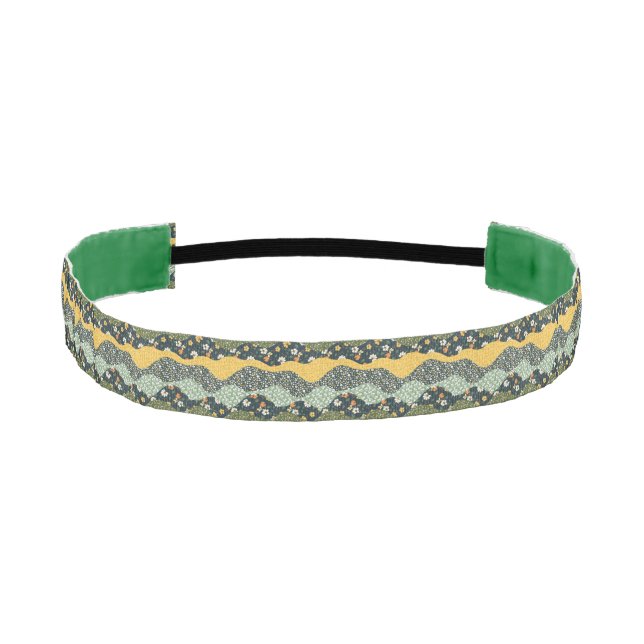 Meadow Waves Athletic Headband (Front)