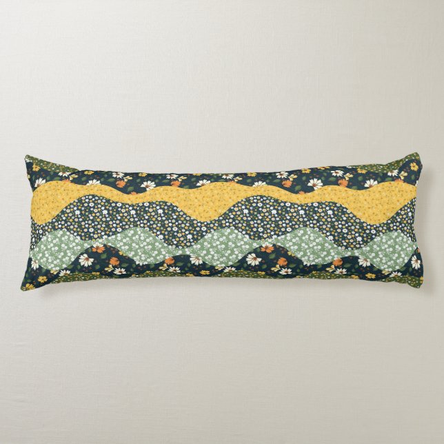 Meadow Waves Body Pillow (Front)