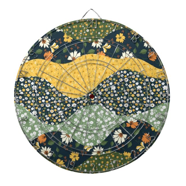Meadow Waves Dart Board (Front)