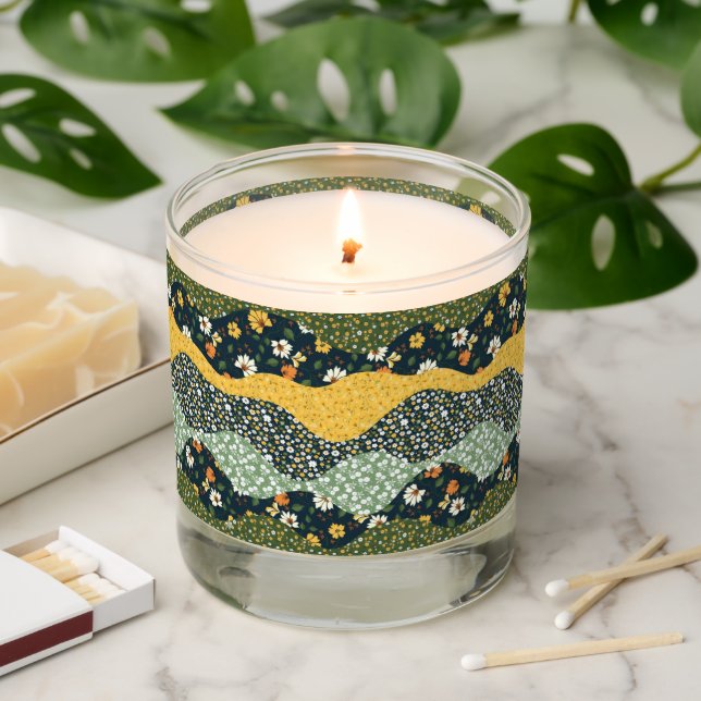 Meadow Waves Scented Candle (Lit)