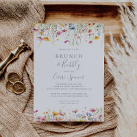 Meadow Wildflower Brunch and Bubbly Bridal Shower