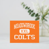 Meadowbrook - Colts - High School - Byesville Ohio Postcard (Standing Front)