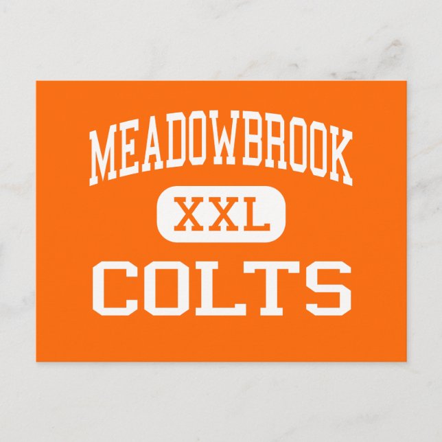 Meadowbrook - Colts - High School - Byesville Ohio Postcard (Front)