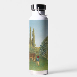 Meadowland (The Pasture), Henri Rousseau, 1910 Water Bottle