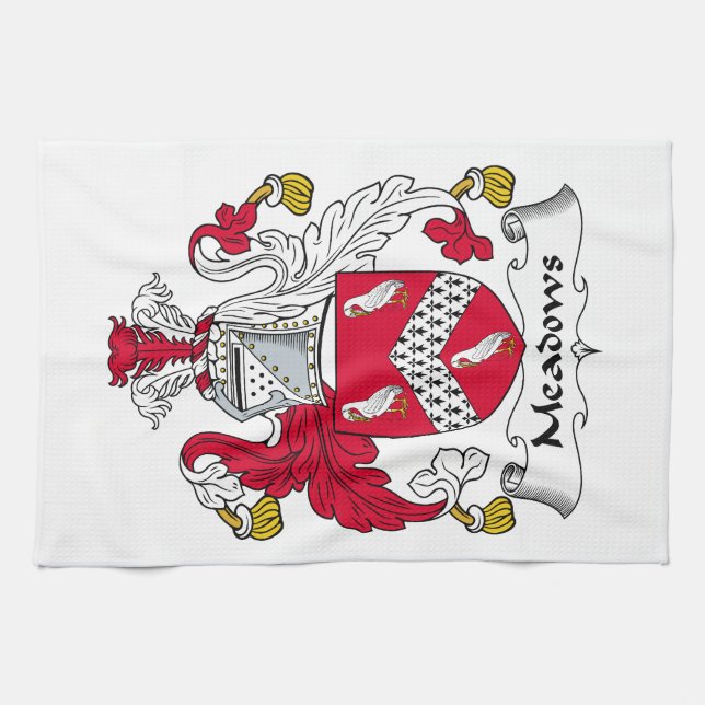 Meadows Family Crest Towel (Horizontal)