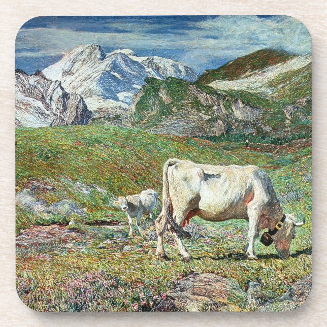 Meadows in Spring Drink Coaster (Front)