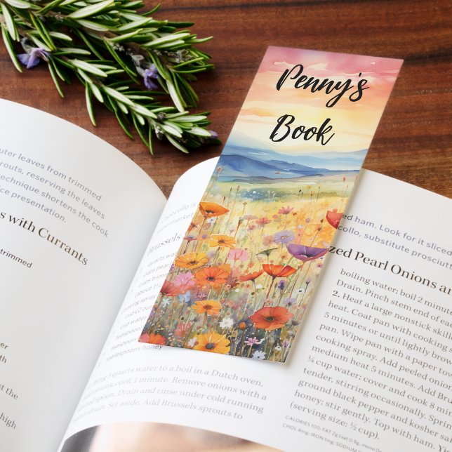 Meadows with Flowers Back to School Bookmarks (Book)