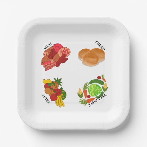 MEAL  PAPER PLATES