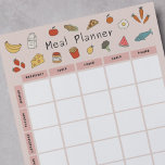 Meal Planner Notepad<br><div class="desc">Plan your weekly meals</div>