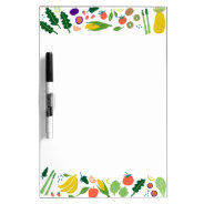 Meal Planning Market Grocery Shopping List Veggies Dry Erase Board at Zazzle