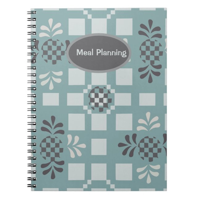 Meal Planning Notebook (Front)
