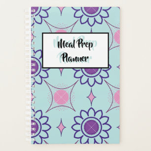 Meal Prep Geometrical pattern Planner